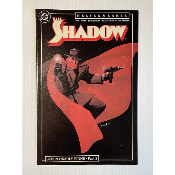 The Shadow Seven Deadly Finns Pt.1, 2, & 5 No.8, 9, & 12 (1988) DC Comics - Picture 5 of 13